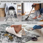 2x10ft Hallway Runner Rug – Non-Slip Washable Long Carpet Runner - Image 7
