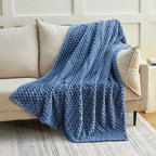 EXQ Home Soft Fleece Blanket Full Size – Cozy Lightweight 3D Imitation Turtle - Image 3