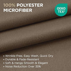Joydeco Blackout Curtains 120 Inch Length 2 Panels Set, Thermal Insulated Long - Image 2