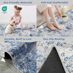 3x10 ft Long Hallway Runner Rug Non-Slip Washable Kitchen Floor Rug - Image 5