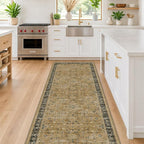 Distressed Taupe Washable Long Runners - Image 3