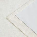Vision Home Natural Pinch Pleated Full Blackout Curtains Linen Blended Room - Image 7