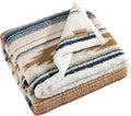 Wrangler - Throw Blanket with Sherpa Reverse, Super Soft Plush Bedding by Wrangler%C2%AE