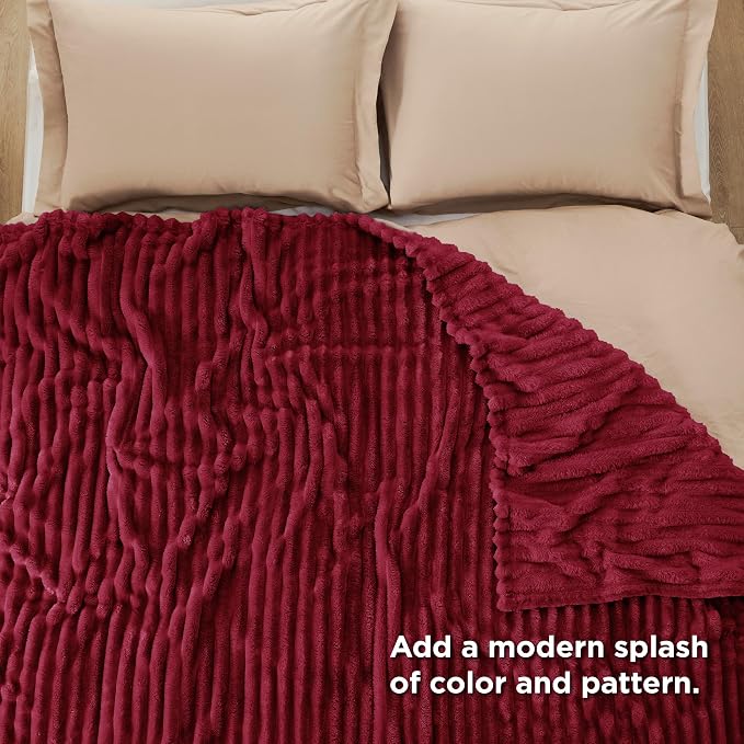 Bedsure Soft Full Size Fleece Blankets - Image 4