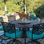 Sqodok Outdoor Cushion Covers 24x24 inch, Wicker Chair - Image 7