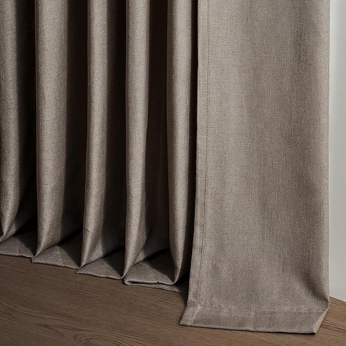 Pinch Pleated 92 Inch Curtains 2 Panels - Image 8