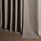 Topfinel 102 Inch Curtains 1 Panels Set, One Packs Pinch Pleat Back Tab Linen - Image 5