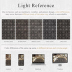 Schweek 2x12 Washable Runner Rug Non Slip Vintage Black Kitchen Runners | - Image 6