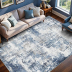 4x6 Ft Area Rugs for Living Room, Soft Non-Slip Washable Rugs Modern Abstract - Image 2