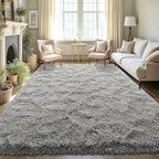 LOCHAS Area Rugs Fluffy Living Room Carpets by LOCHAS