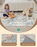 Madane Washable Runner Rug 2x6 Runners - Image 5