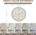 9ft Round Rug, Large Circle Rug - Image 2