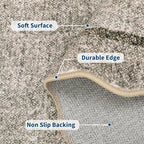 GarveeHome Scalloped Washable Rugs - Image 3