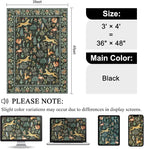 DUKINO 3x4 Rug, Washable Animal Area Rug - Image 2