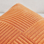 Fancy Homi 2 Packs Orange Long Lumbar Decorative Throw Pillow Covers 16x24 Inch - Image 4