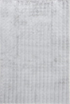 nuLOOM Jeni Silver Checkered Washable Area Rug - Image 6