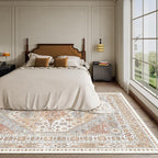 5x7 Area Rugs for Living Room, Large Washable Rug, Dining Room, Low Pile - Image 9