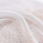 Chyhomenyc Sheer Valances for Windows, Light Filtering Small Window Curtains - Image 7