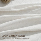 Natural Linen Curtains 96 Inches Long - Image 4