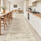 2'6 x 14' Runner Rug Non Slip, Washable Kitchen Rugs, Living Room, Extra Long - Image 4