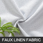 MIULEE 100% Blackout Linen Curtains - Image 6