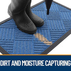 OLANLY Front Door Mat Outside Entrance, Waterproof Heavy-Duty Doormat | 29.5x17 - Image 4