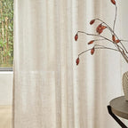 MYSKY HOME Farmhouse Kitchen Curtains 54 inches Long, Boho Curtain Panels - Image 4