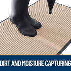 OLANLY Front Door Mat 35x23, Waterproof Heavy-Duty Indoor Outdoor Doormat | - Image 5