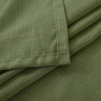 BGment Green Linen Curtains 48 Inches Long - Image 9
