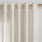 MYSKY HOME Sheer Curtains 63 Inch Length by MYSKYHOME