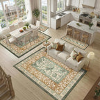 GarveeHome Terracotta Olive Sage Green 2x6 Washable Kitchen Runner Rugs Non - Image 9