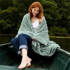 Bedsure GentleSoft Sage Green Throw Blanket - Image 9