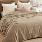 Bedsure GentleSoft 100% Cotton Blanket King Size - Image 5
