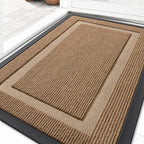 OLANLY Front Door Mat Outside 29.5x17, All-Season Heavy-Duty Rubber Doormat | by OLANLY