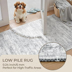 4x8 Rug Non Slip, Washable Hallway Runner Rug, Nursery Room, Soft Runner Rug - Image 6