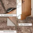 Brown Rug for Living Room 10x12 - Image 6