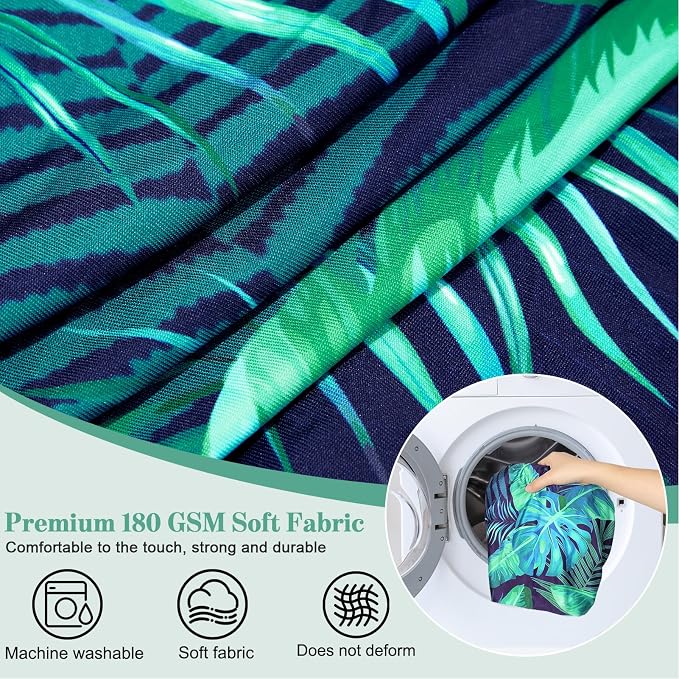 12Pcs Patio Cushion Covers Stretch Outdoor Furniture Protector Slipcovers | - Image 7
