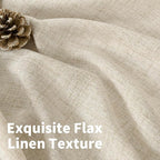 YoungsTex Linen Curtains 84 Inch Length - Image 4