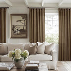Dutch Cocoa Pinch Pleat Linen Curtains 96 Inches Long 60 Inch Wide 1 Panel | - Image 8