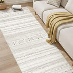 cotiled Hallway 3x8 Runner Rugs Washable Boho Moroccan Soft Rug | Non-Slip - Image 8