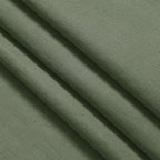 Olive Green Linen Blend Semi Sheer Light Filtering Curtains 78 Inches Long 2 - Image 7
