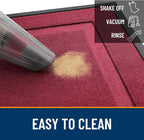 OLANLY Front Door Mat Outside 59x34, All-Season Heavy-Duty Rubber Doormat | - Image 5