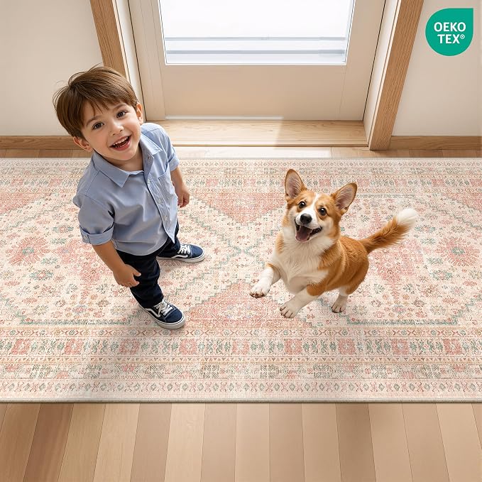 Hallway Runner Rug 2x12 Extra Long Washable Runner, Non Slip Runner - Image 9