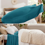 Bedsure GentleSoft 100% Cotton Blanket King Size - Image 4