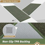 BEQHAUSE Kitchen Runner Rugs 31"x96", Kitchen Mats - Image 4