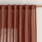 MYSKY HOME Semi Sheer Curtains 72 Inch Length by MYSKYHOME