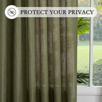 MYSKY HOME Short Semi Sheer Curtains - Image 6
