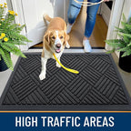 OLANLY Front Door Mat Outside Entrance 59x23, Waterproof Heavy-Duty Doormat | - Image 6