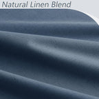 100% Blackout Curtains 84 Inch Length 2 Panels Set - Image 3