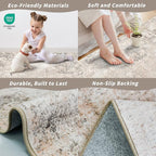 3x10 ft Washable Hallway Runner Rug – Non-Slip Long Carpet Runner - Image 5